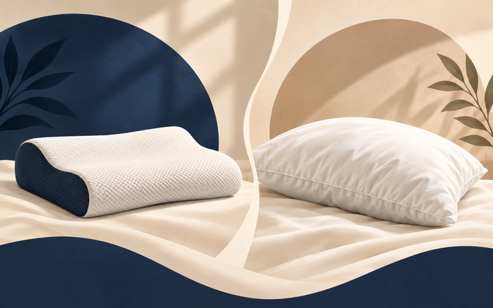 Memory Foam vs. Traditional Pillows: What’s the Difference?