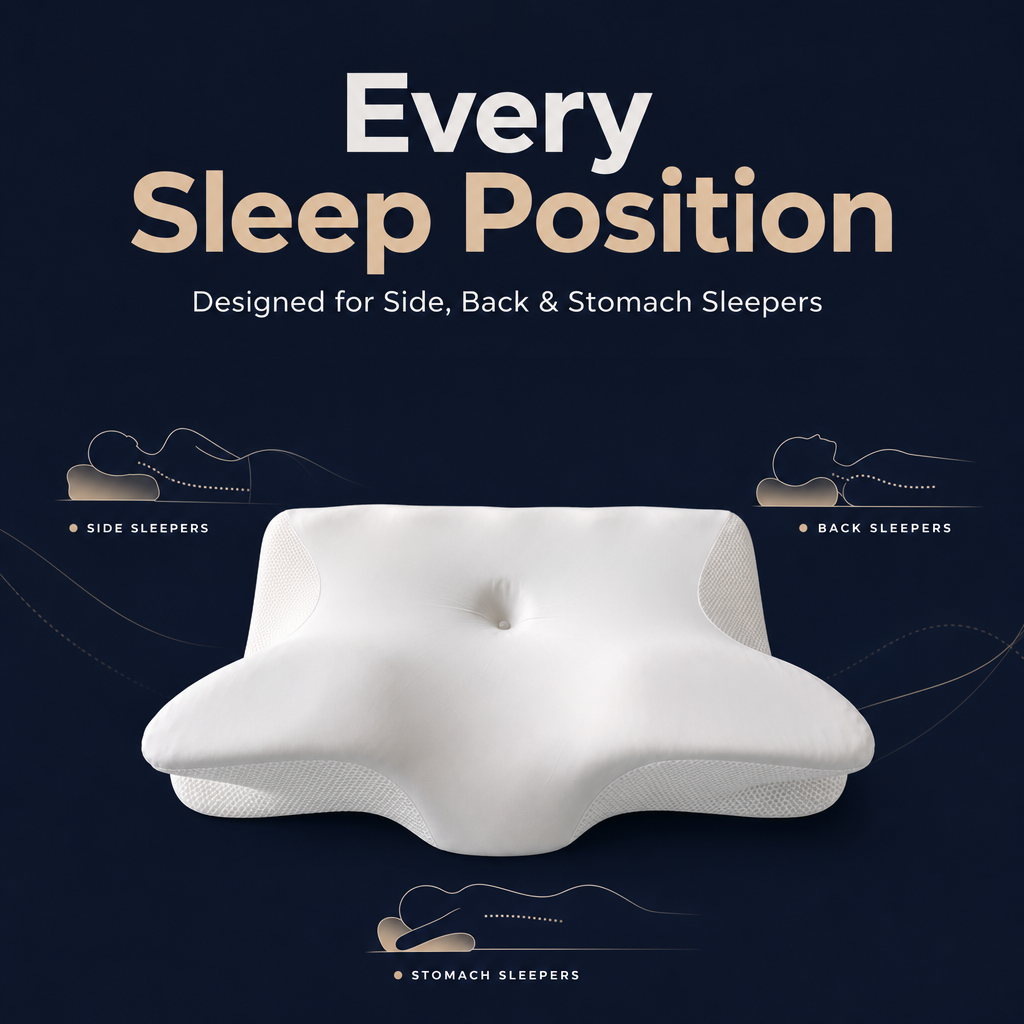 Cove Ergonomic Memory Foam Pillow