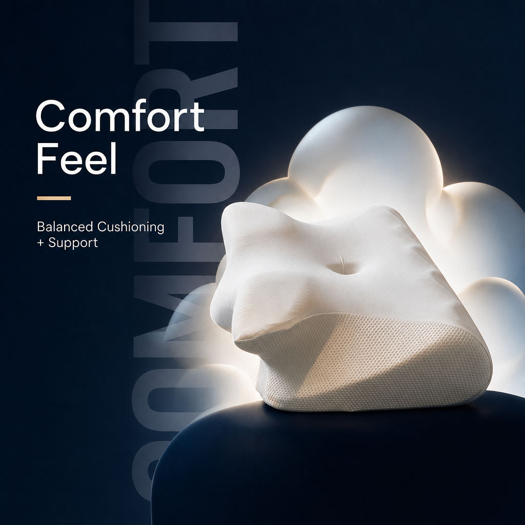 Cove Ergonomic Memory Foam Pillow