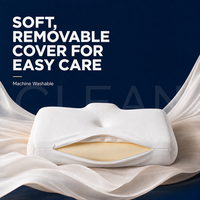 Cove Memory Foam Pillow with Sleep Mask Set